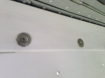 Close up of the screws.