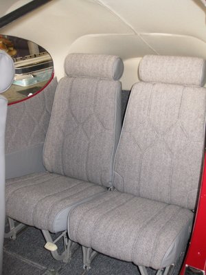 C-206 quick-removable middle seats using Kenmore STC as basis of approval